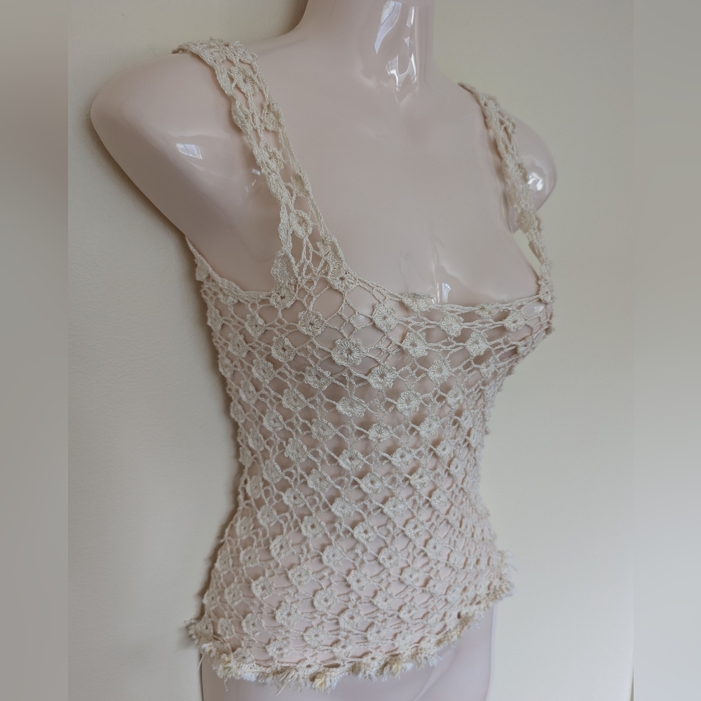 Crochet Top XS Small - Picture 2 of 8